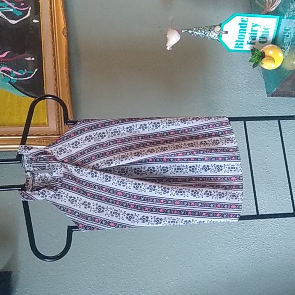 Iris floral print top